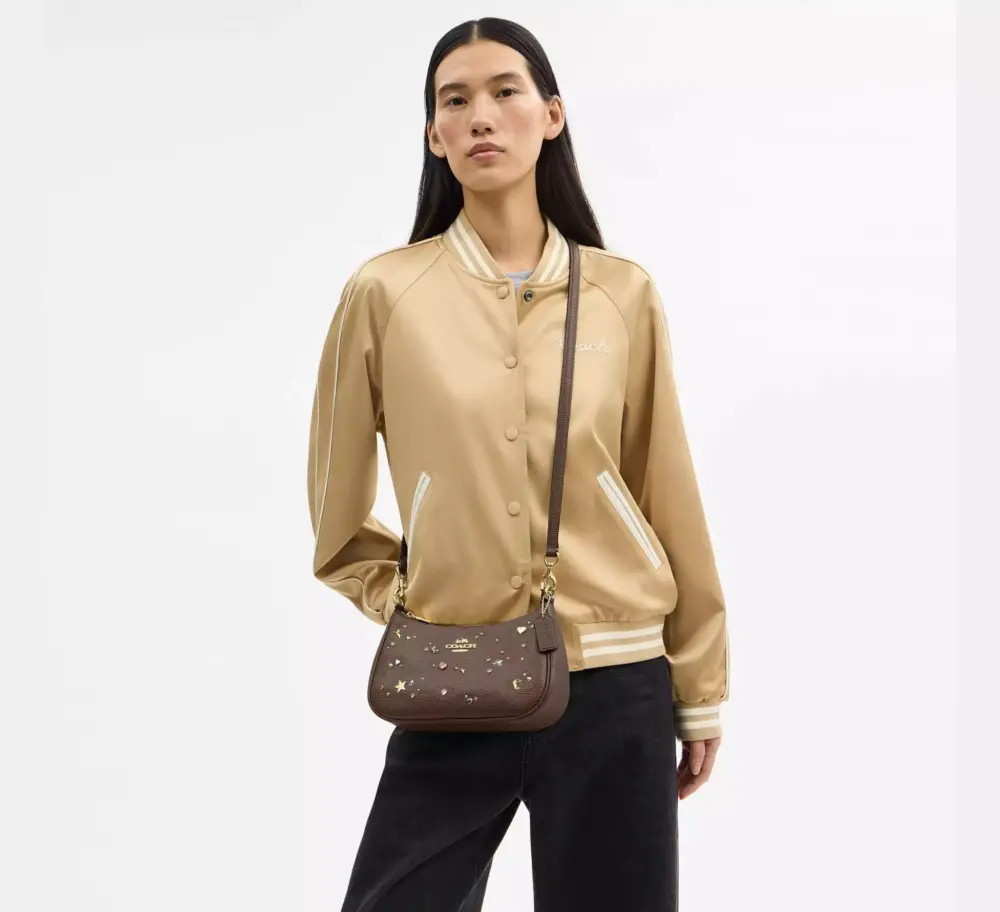 Alternative view of Túi Coach Teri Shoulder Bag 'Dark Stone' CCZ99-IMV2R