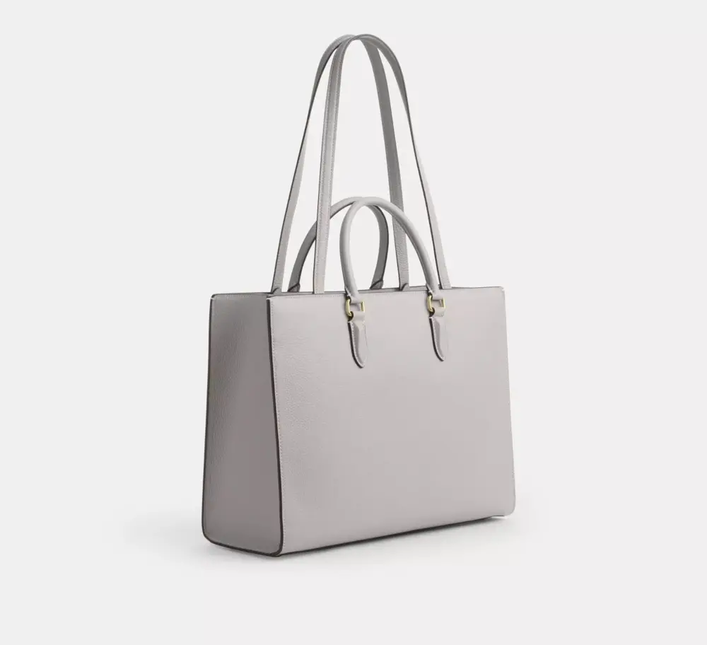 Alternative view of Túi Coach Maggie Tote Bag 'Dove Grey' CY666-IMDOY