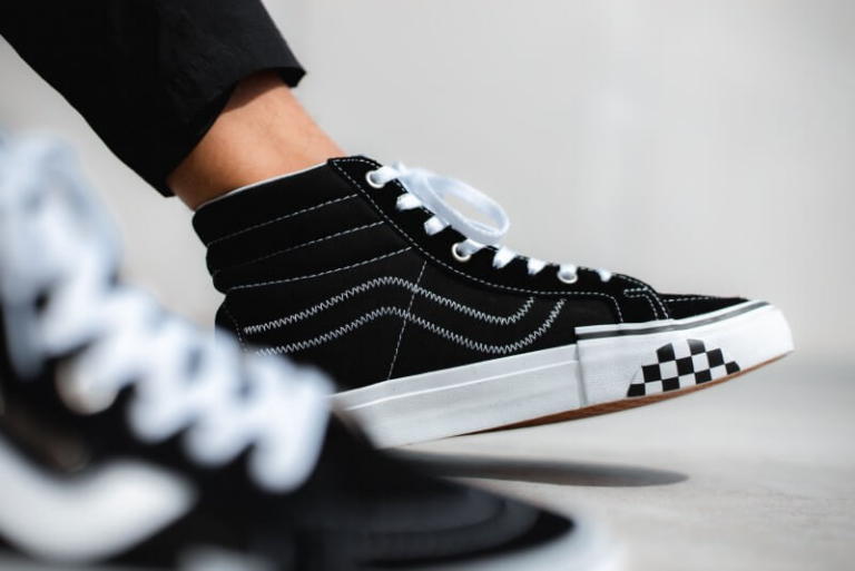 Alternative view of Giày Vans Sk8-Hi Reissue CAP ‘Black’ VN0A3WM16BT1