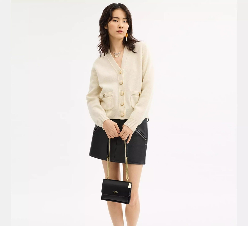 Túi Coach Mini Klare Crossbody Bag 'Black' CBI23-IMBLK - Ảnh 6