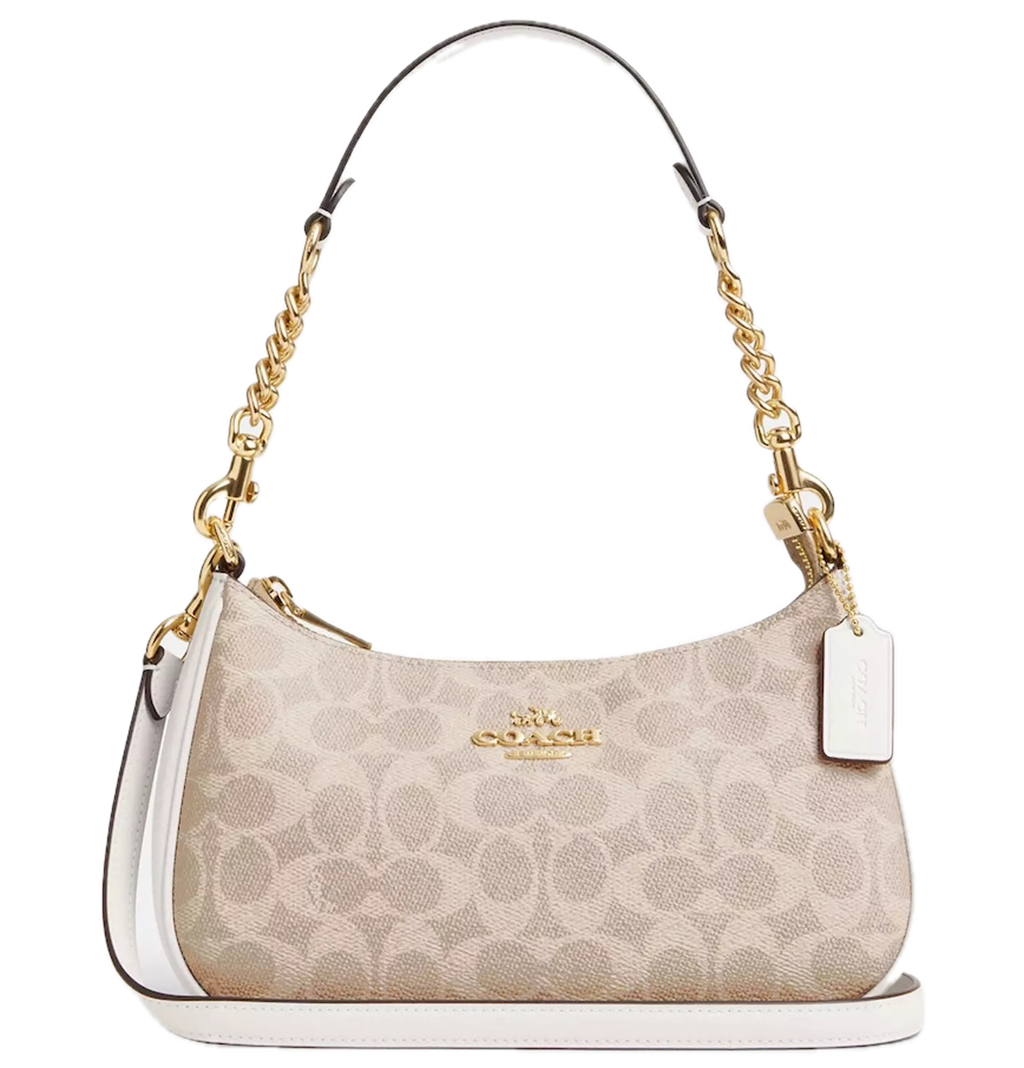 Túi Coach Teri Shoulder Bag 'Chalk' CV933-IMXDM