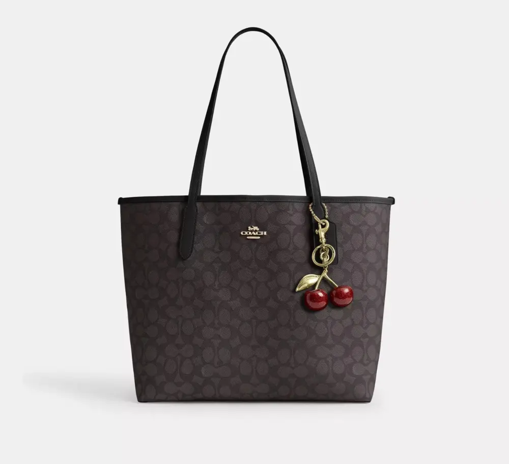 Túi Coach City Tote Bag 'Walnut' CV976-IMXAQ - Ảnh 6
