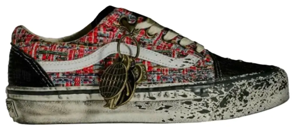 Giày Vans LX old skool 'Black red' VN000D9VBOS