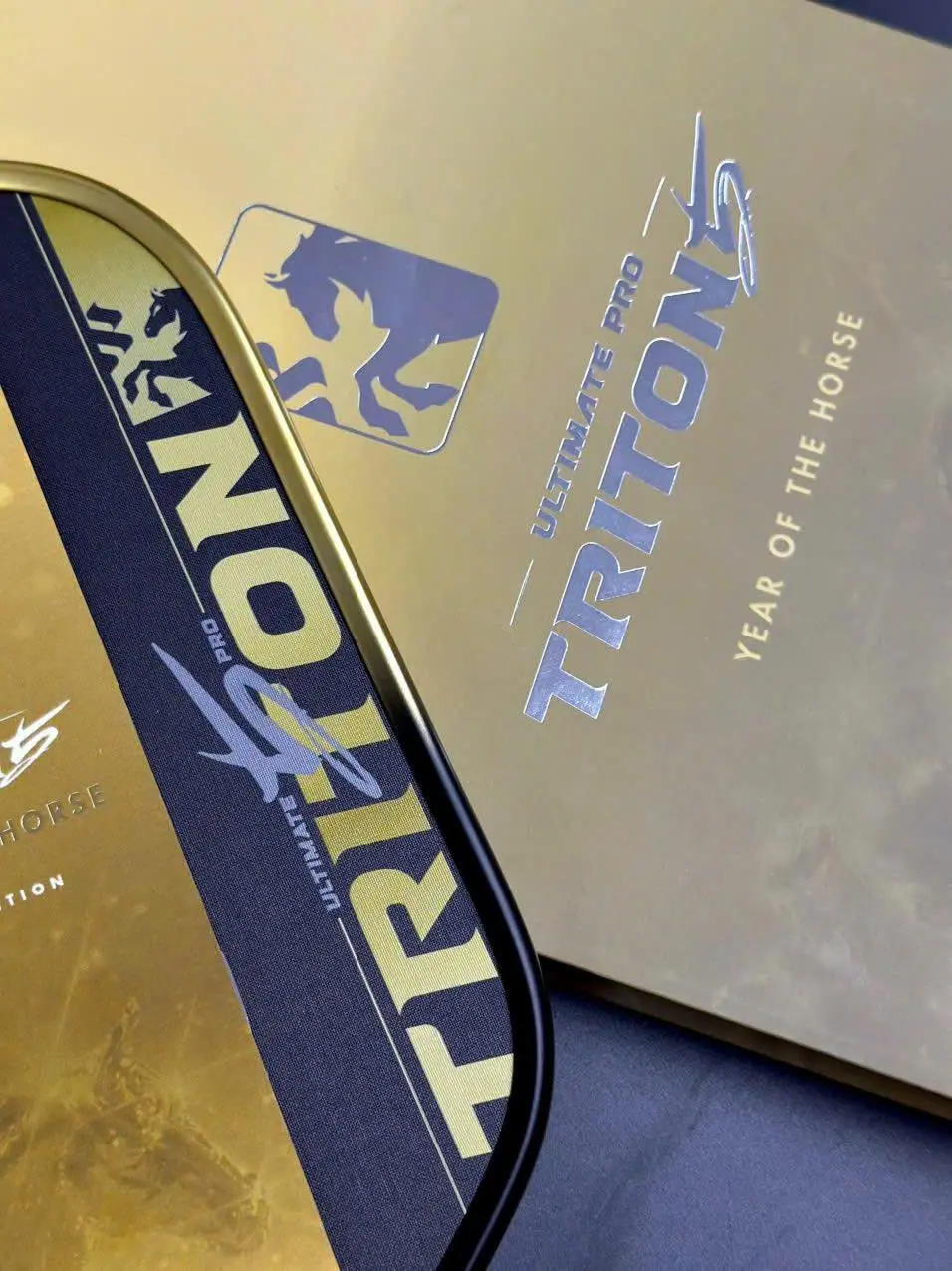 Vợt Pickleball Sypik Pro Tour Ultimate Triton 5 'Year Of Horse' 16mm - Ảnh 3