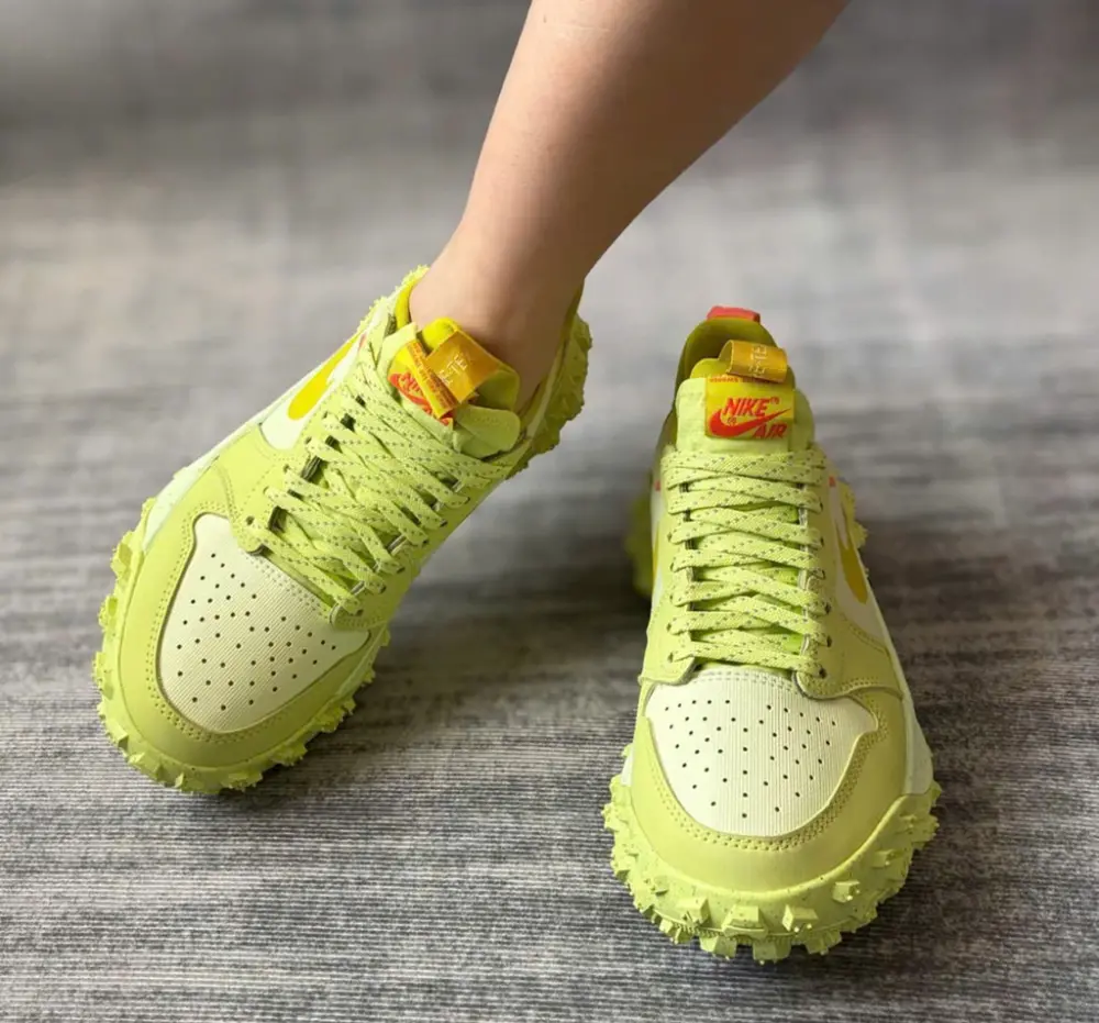 Giày Nike Air Jordan 1 Low A/T 'Light Lemon Twist' FV4227-700 - Ảnh 4