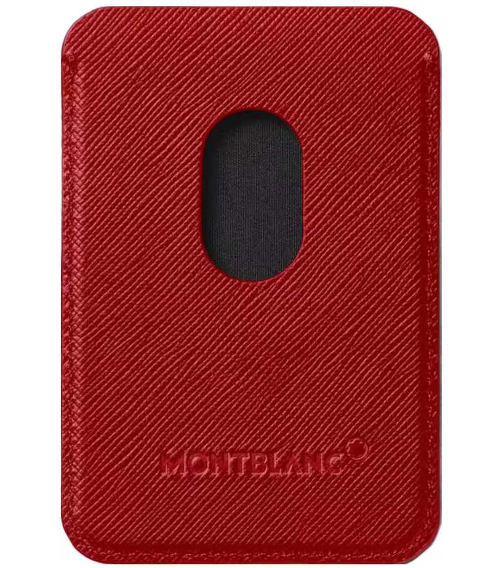 Alternative view of Ví Montblanc Sartorial Card Wallet 'Red' 130832