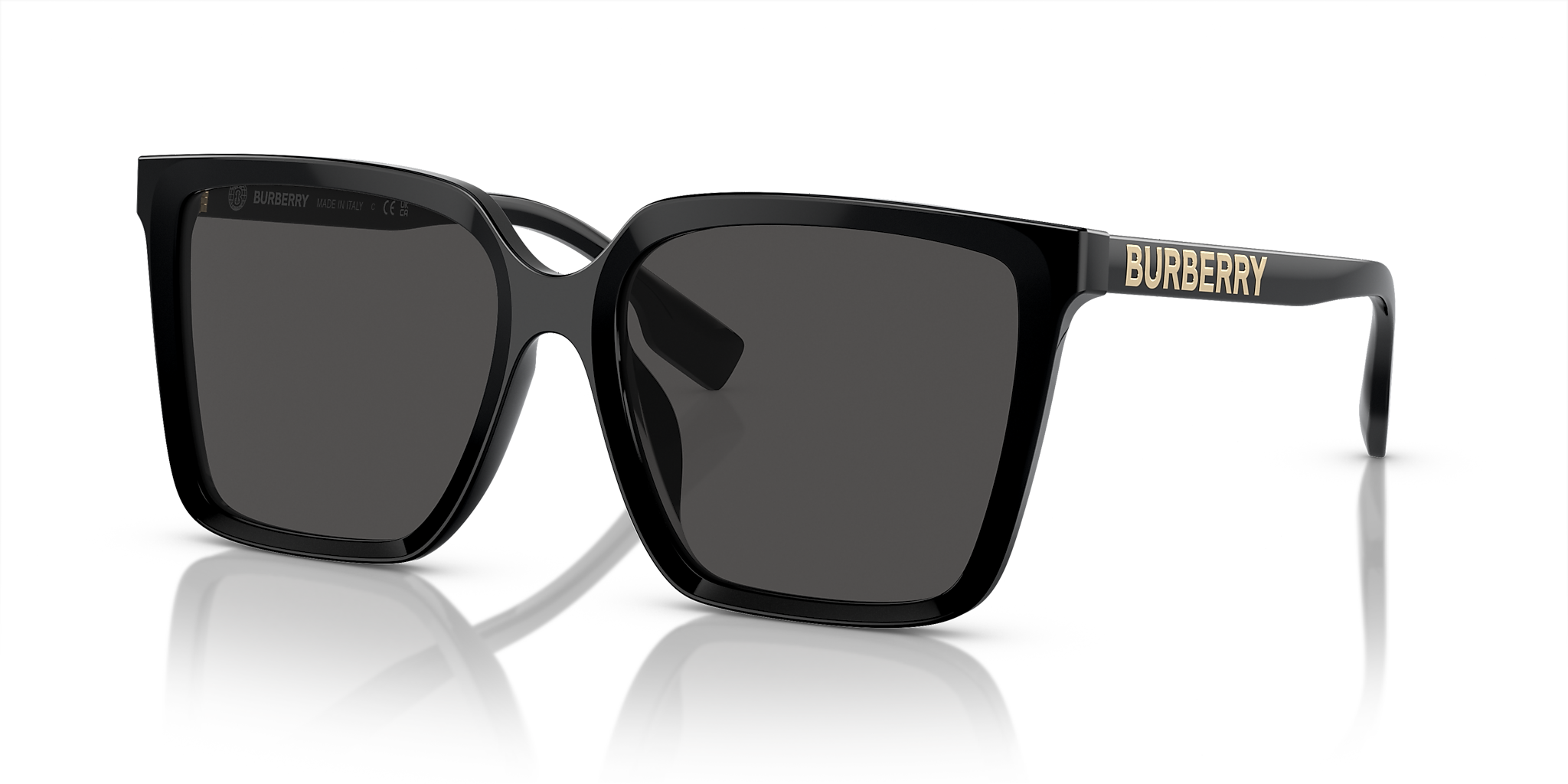 Alternative view of Kính Burberry Acetate Square 'Black' B4411D-300187