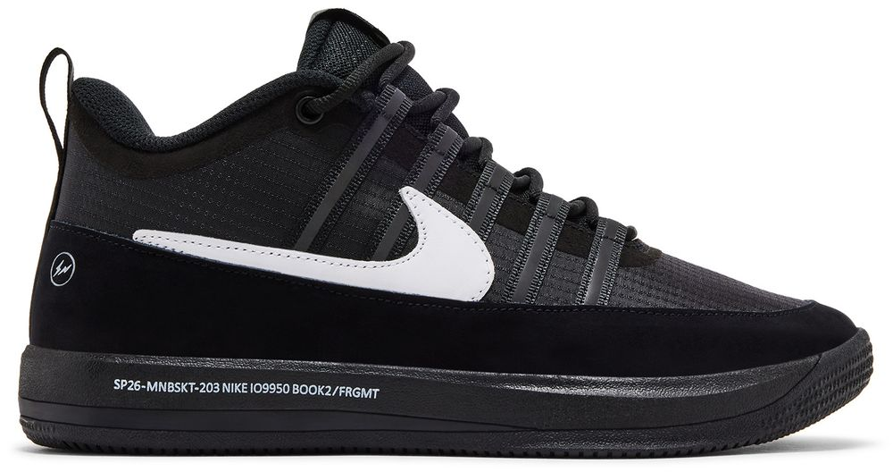 Giày Nike x Fragment Book 2 ‘Black White Blue’ IO9950-900