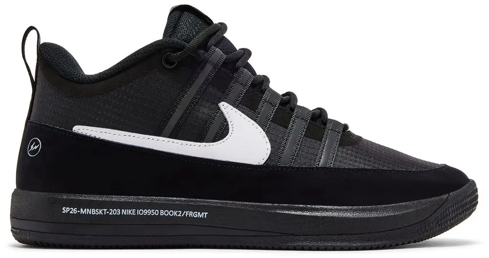 Giày Nike x Fragment Book 2 ‘Black White Blue’ IO9950-900