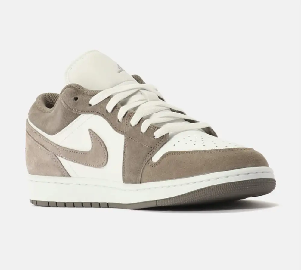 Giày Nike Air Jordan 1 Low 'Olive Grey' 553558-046 - Ảnh 3