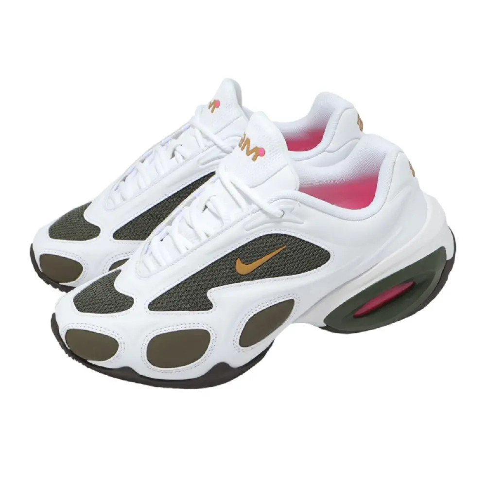 Giày Nike Air Max Muse x Veneda Carter ‘White and Cargo Khaki’ HV9928-100 - Ảnh 4