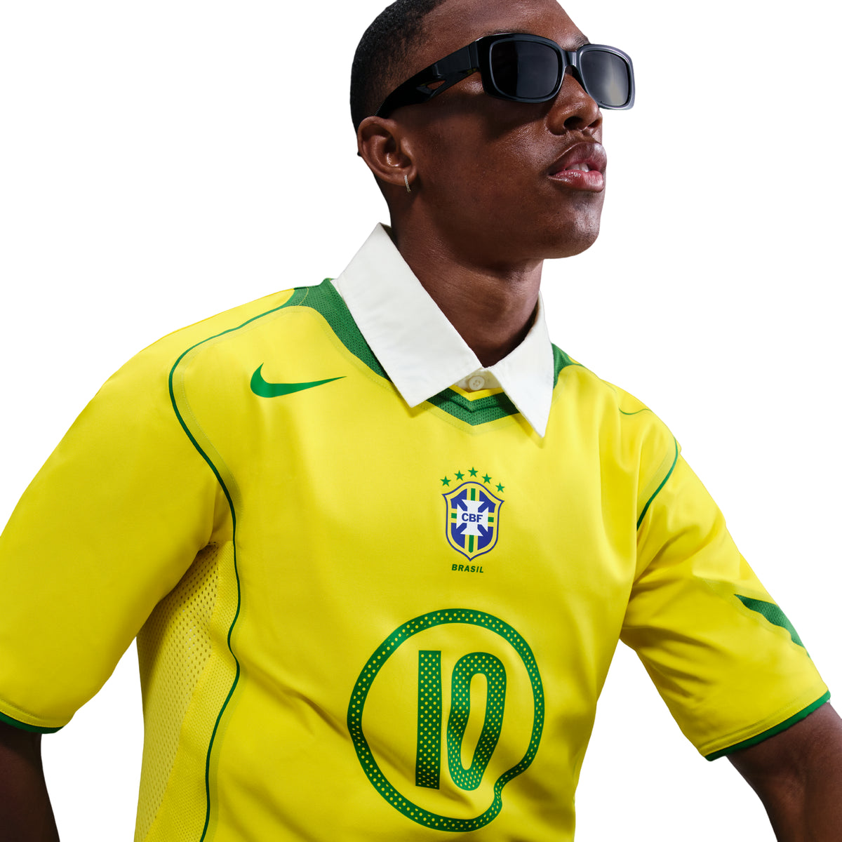 Alternative view of Áo Nike Brazil 2004 Total 90 Reissue ‘Yellow Green’ IF2941-731