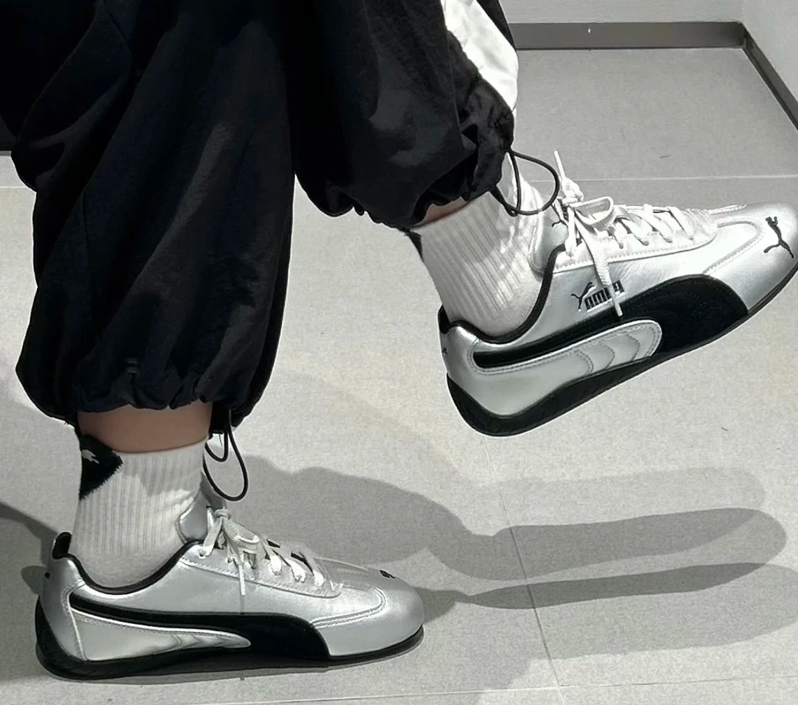 Alternative view of Giày Puma Speedcat ‘Metallic Silver Black’ 403689-01