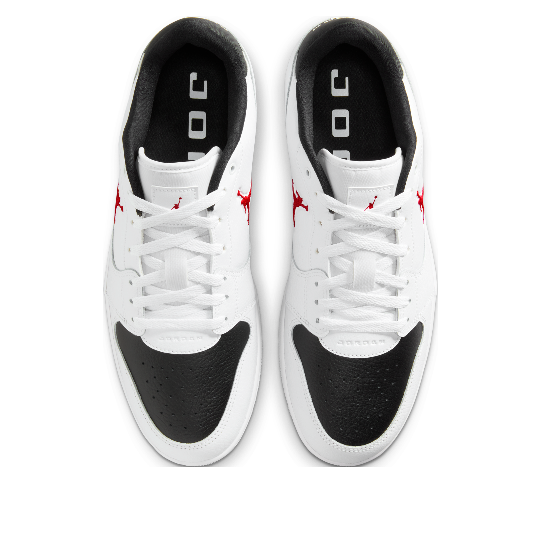 Alternative view of Giày Nike Air Jordan Court Connect Low ‘White Black’ IQ5698-101