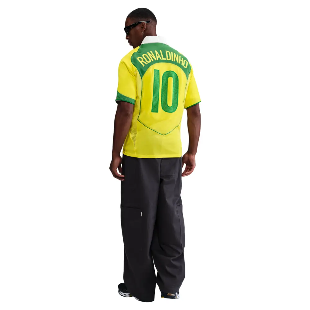 Áo Nike Brazil 2004 Total 90 Reissue ‘Yellow Green’ IF2941-731 - Ảnh 4
