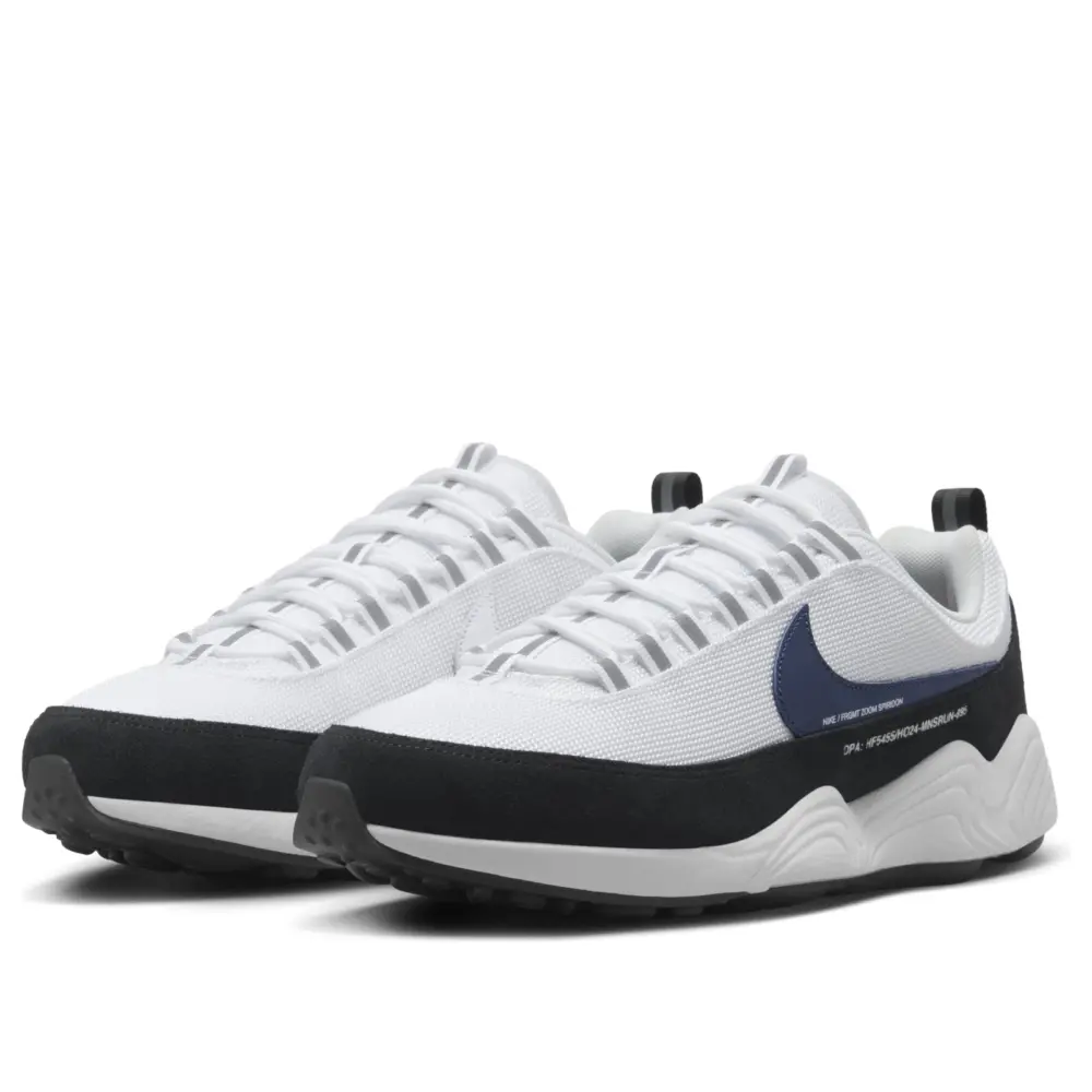 Giày Nike x Fragment Design Zoom Spiridon 'White Blue Void' HF5455-100 - Ảnh 4