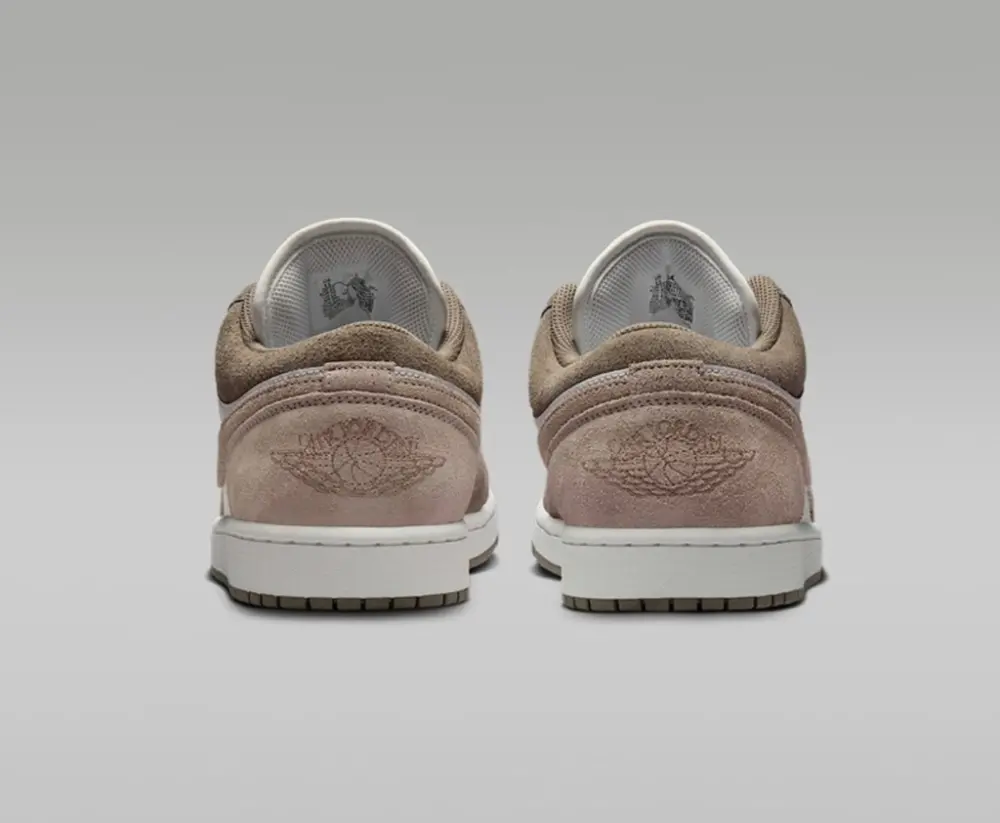 Giày Nike Air Jordan 1 Low 'Olive Grey' 553558-046 - Ảnh 6