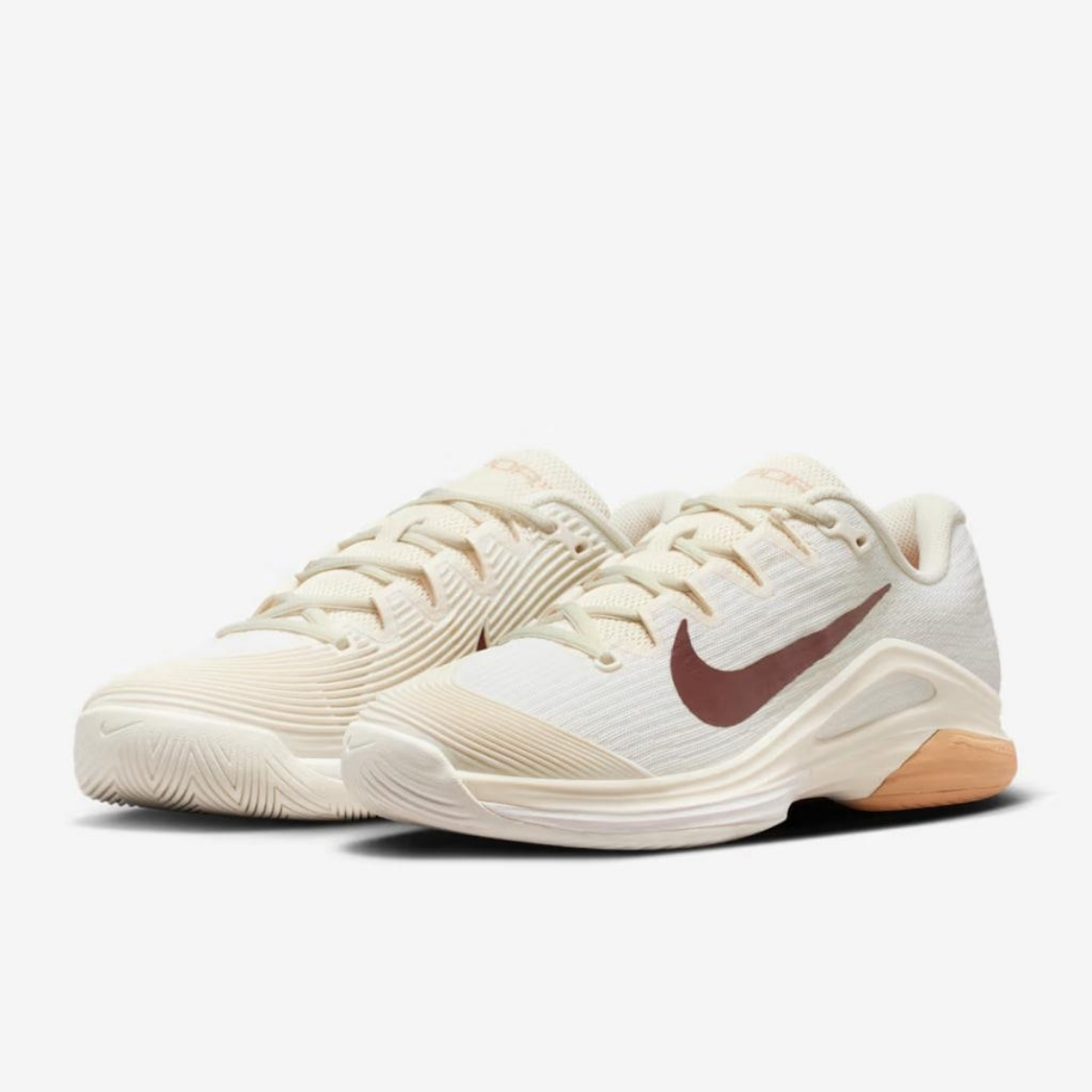 Giày Nike Court Air Zoom Vapor 12 HC ‘Pale Ivory’ FV5554-109 - Ảnh 4