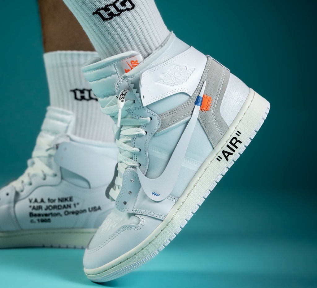 Giày Nike Air Jordan 1 Retro High 'White' AA3834-100 - Ảnh 3