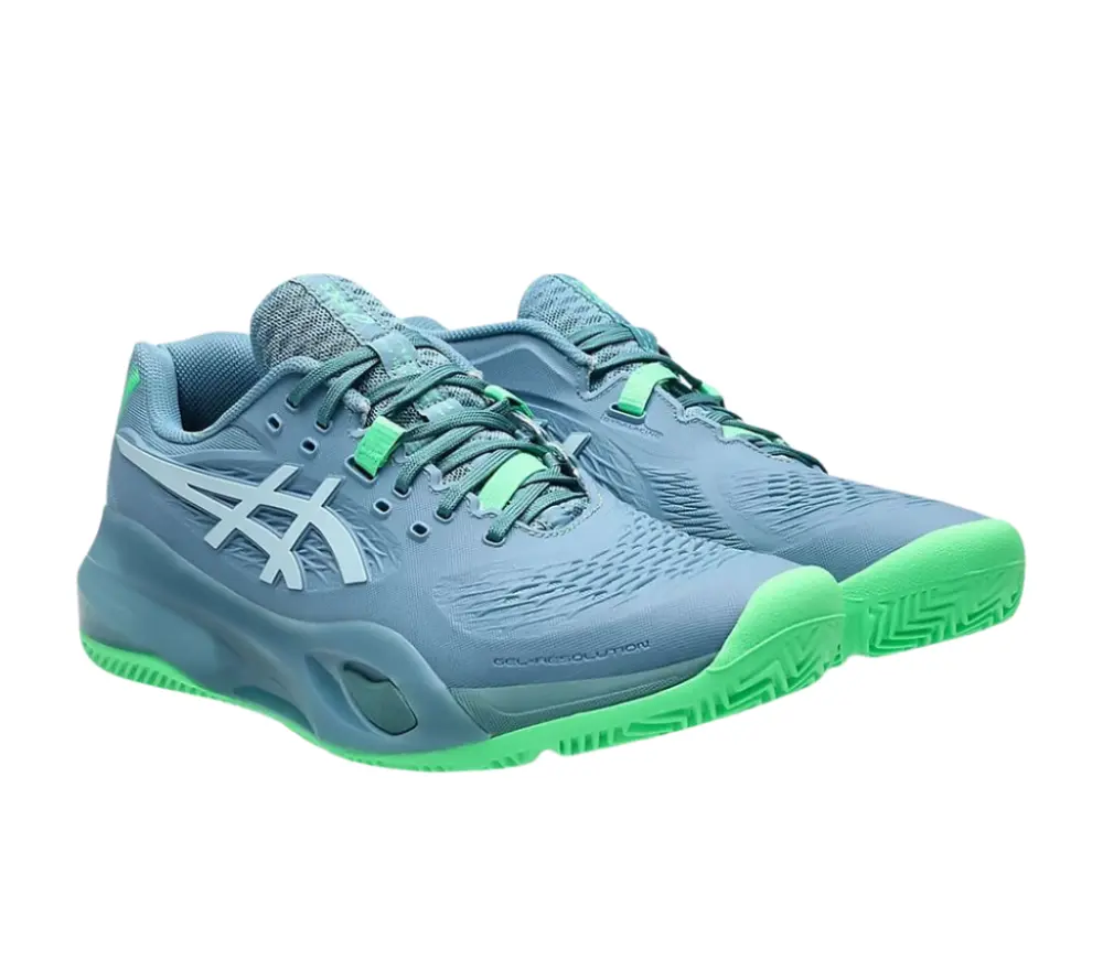 Giày Asics Gel-Resolution X Padel ‘Saba Blue’ 1041A492-403 - Ảnh 4