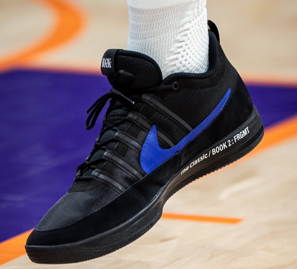 Alternative view of Giày Nike x Fragment Book 2 ‘Black White Blue’ IO9950-900