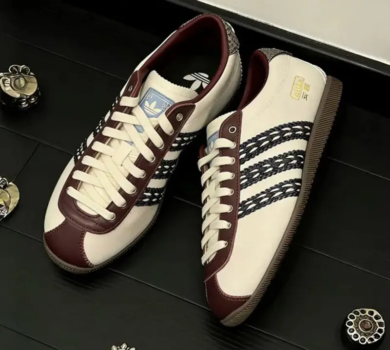 Giày Adidas Anfu 'Burgundy Cream White' KH5903 - Ảnh 5
