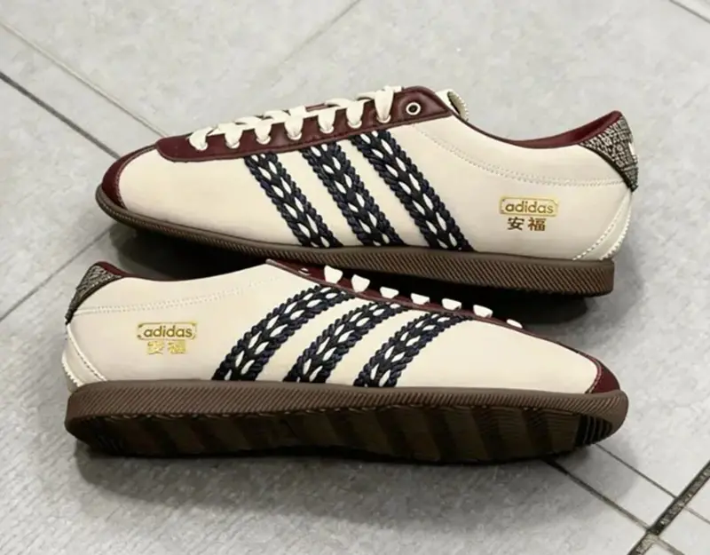 Giày Adidas Anfu 'Burgundy Cream White' KH5903 - Ảnh 6