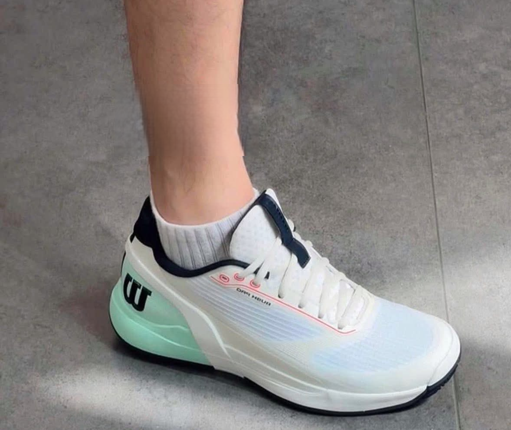 Alternative view of Giày Wilson Rush Pro 5 'White Green' WRS338500