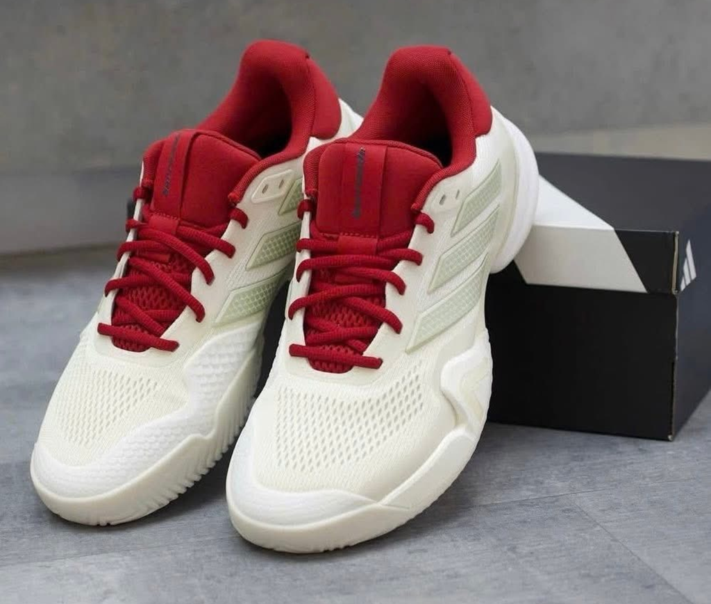 Alternative view of Giày Adidas Tennis Barricade 14 'Ice Gold Met.' JS2561