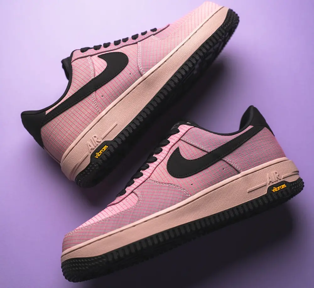 Alternative view of Giày Nike Air Force 1 Low LX Vibram 'Silt Red Black' IH1943-600