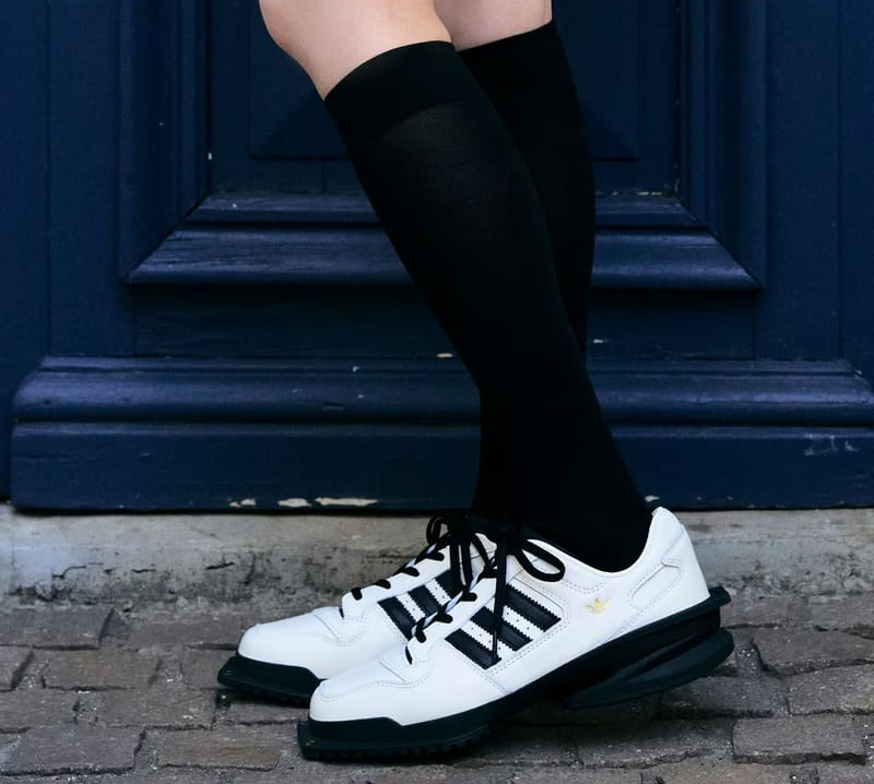 Alternative view of Giày Adidas Forum Cubism ‘White Black’ JR9744