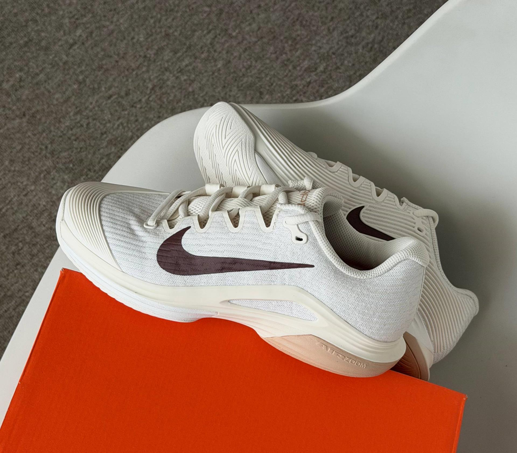 Giày Nike Court Air Zoom Vapor 12 HC ‘Pale Ivory’ FV5554-109 - Ảnh 5