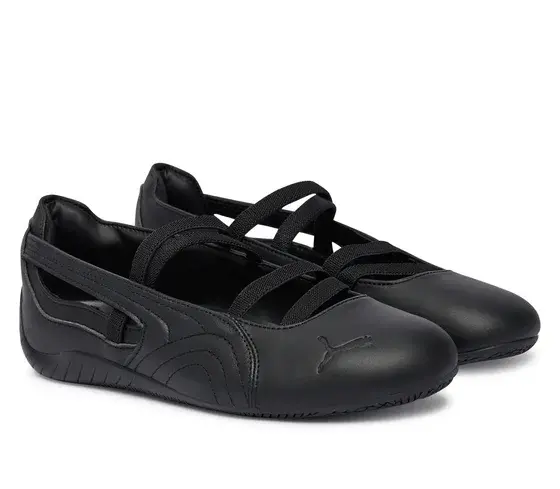 Giày Puma Speedcat Ballet Leather ‘Black’ 406144-01 - Ảnh 4