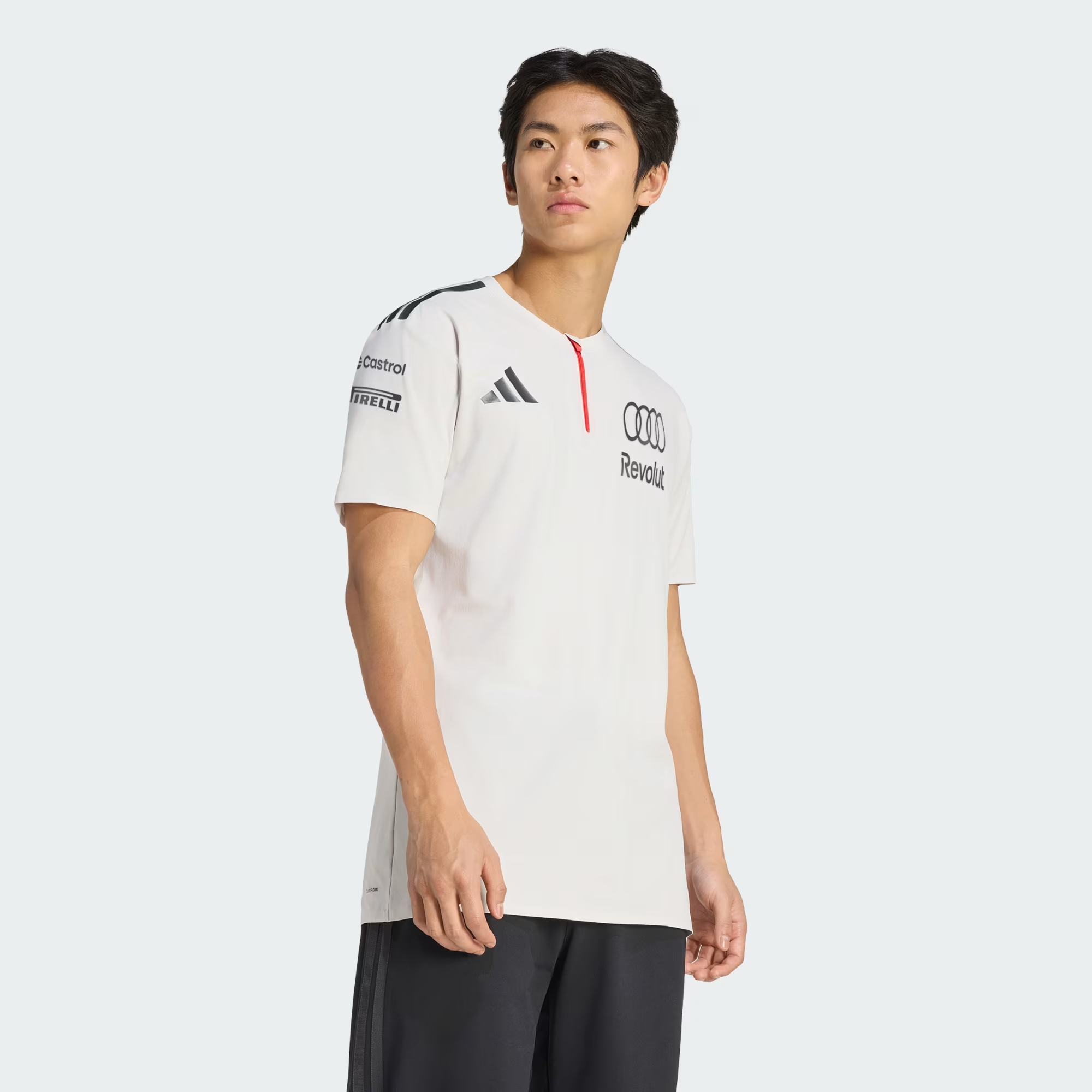 Áo adidas Audi Revolut F1 Team ‘Chalk Pearl’ KE7324 - Ảnh 3