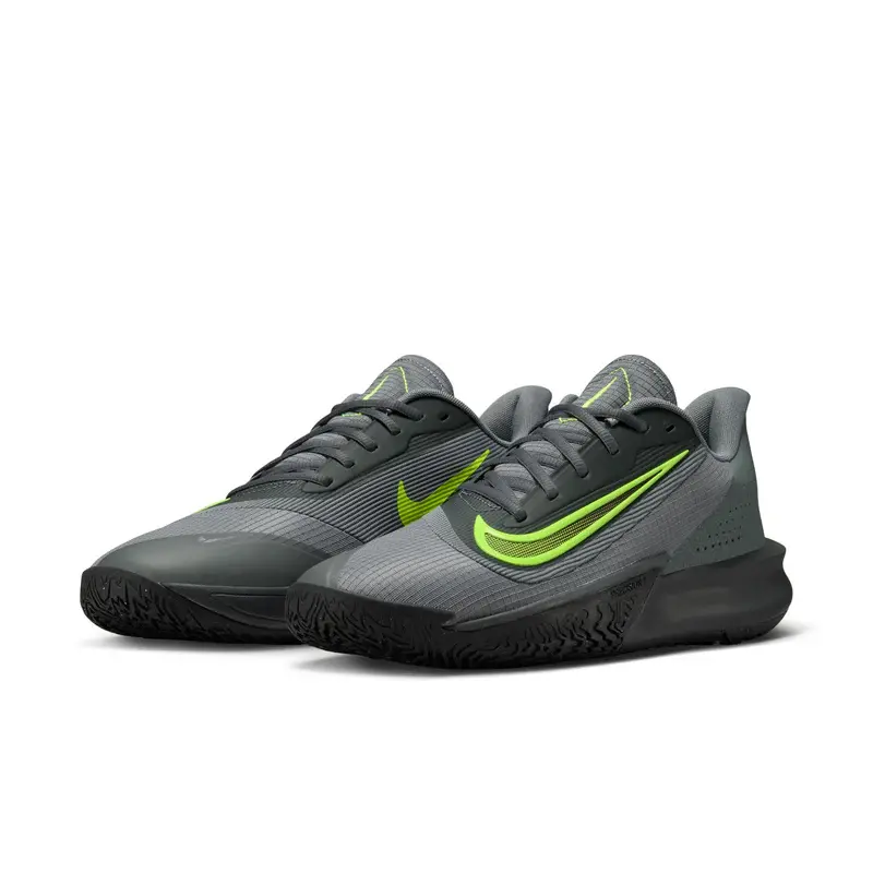 Giày Nike Precision 7 'Smoke Grey Volt' HJ9153-004 - Ảnh 5