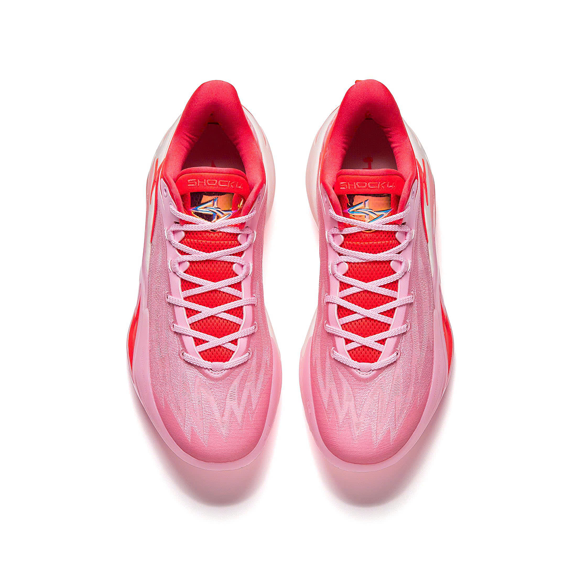 Alternative view of Giày Anta Shock Wave 7 'Pink Flame' 112531126S-1