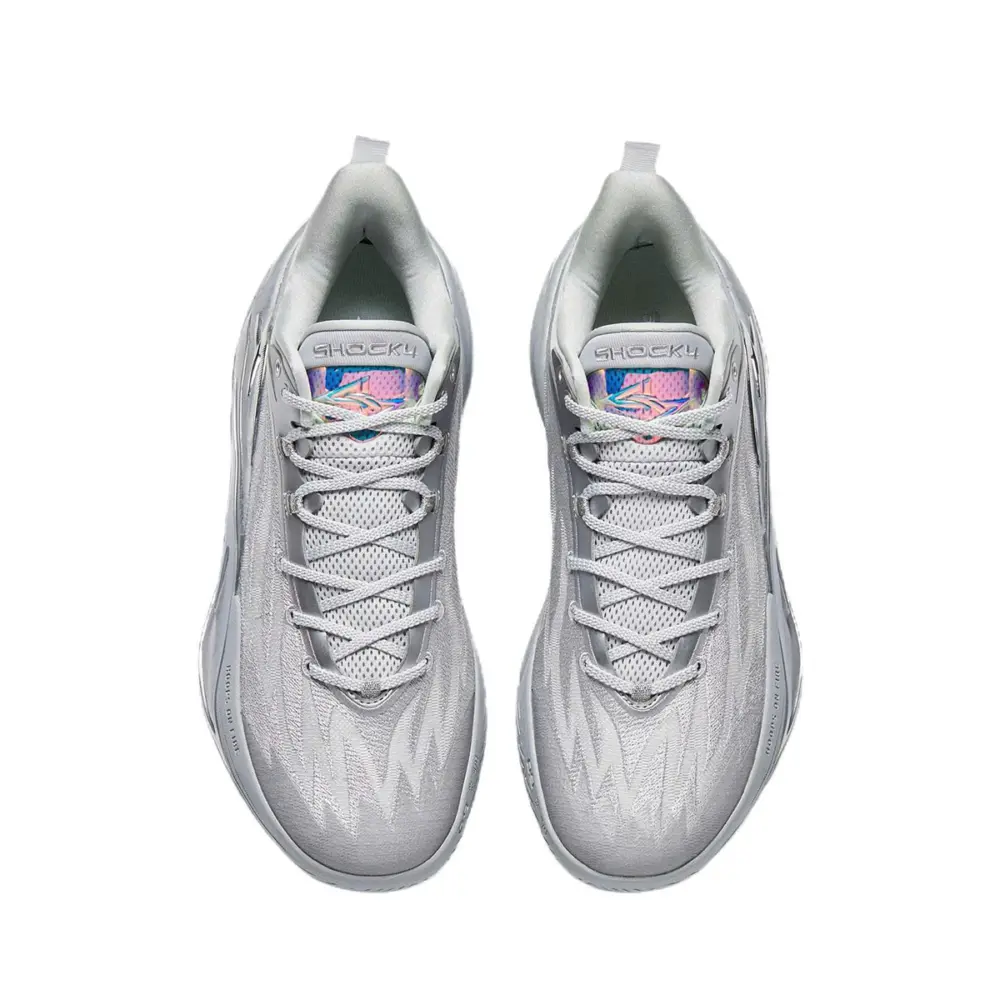 Giày Anta Shock Wave 7 ‘Silver Wing’ 112531126-4 - Ảnh 8