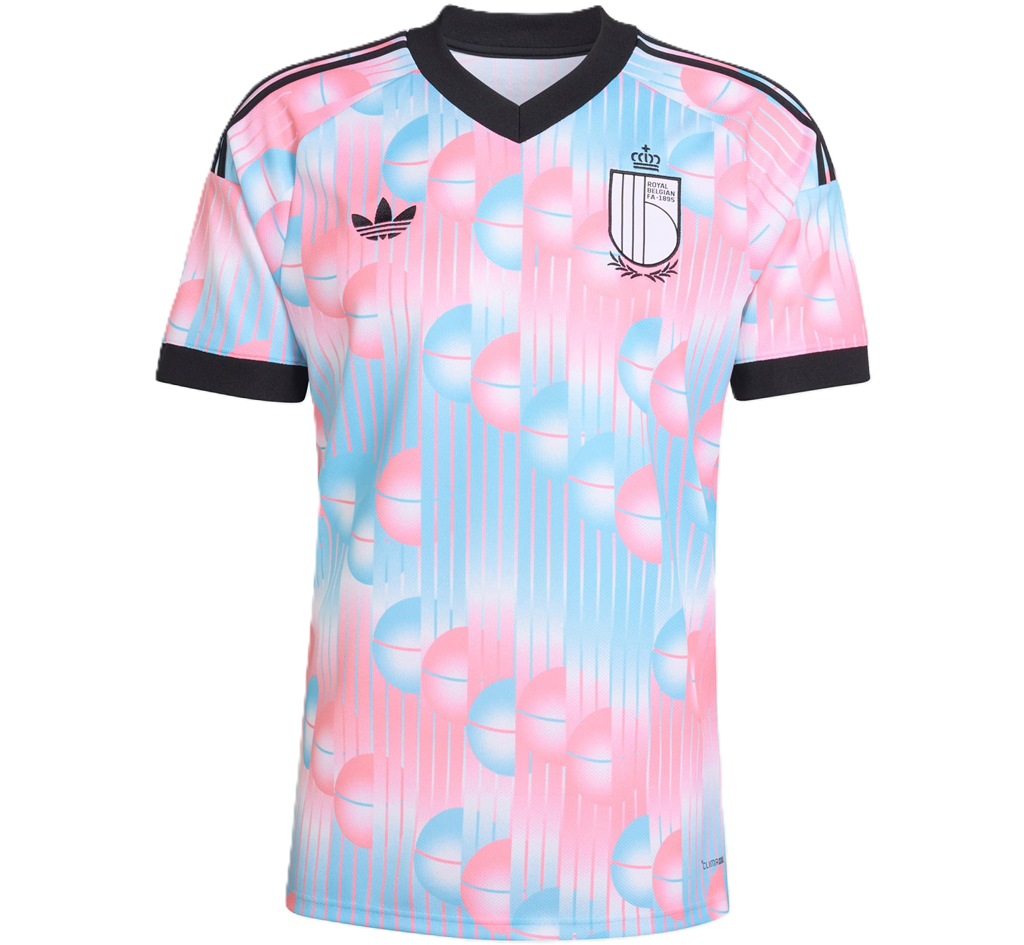 Áo Adidas Belgium 26 Away Jersey 'Frozen Blue' JM8386