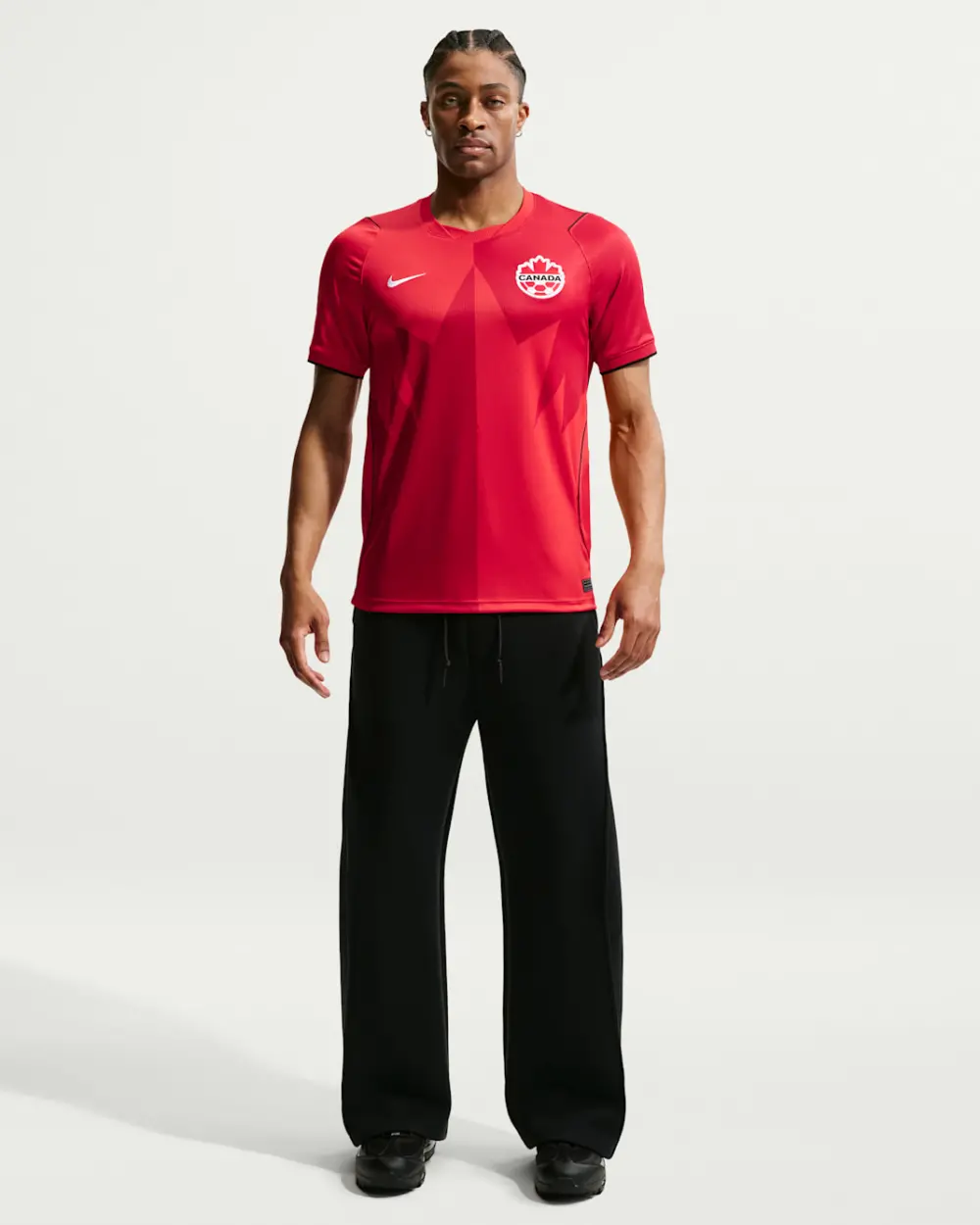 Alternative view of Áo Nike Canada Dri-FIT Football Replica Shirt Home 'University Red' IV0325-657