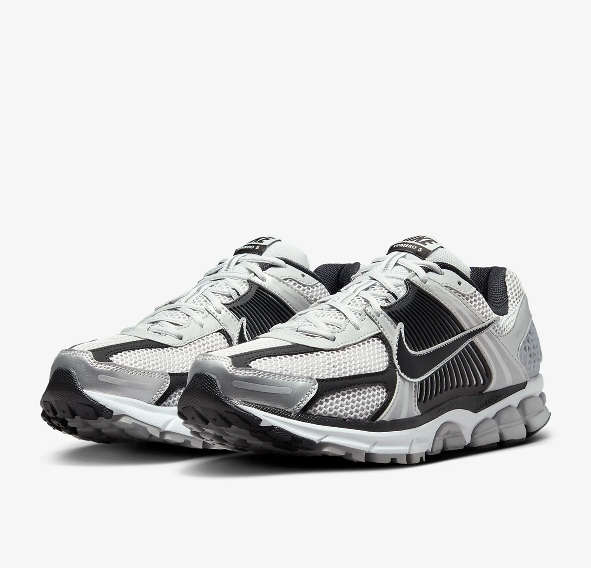 Giày Nike Air Zoom Vomero 5 ‘Metallic Silver Black’ FJ4151-004 - Ảnh 4
