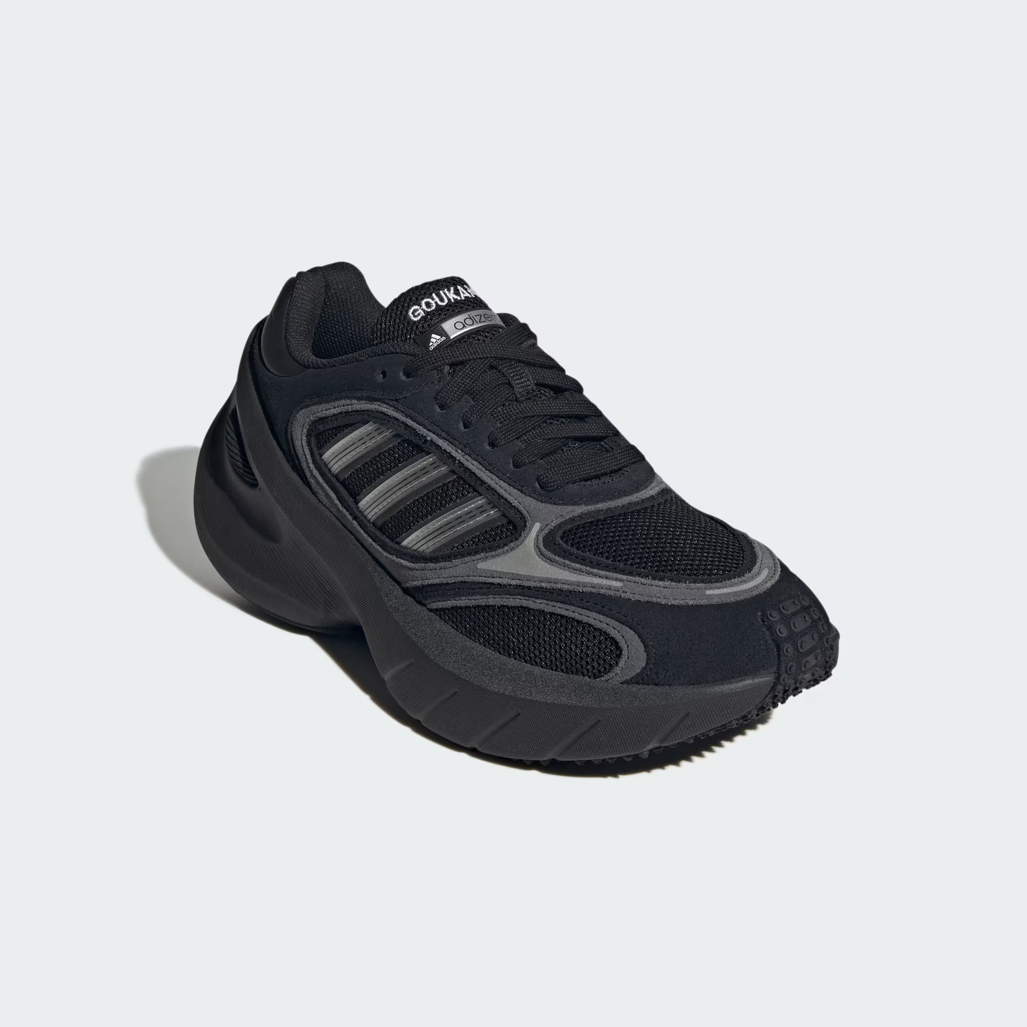 Alternative view of Giày adidas Adizero Goukana ‘Black Metallic Silver’ KJ7379