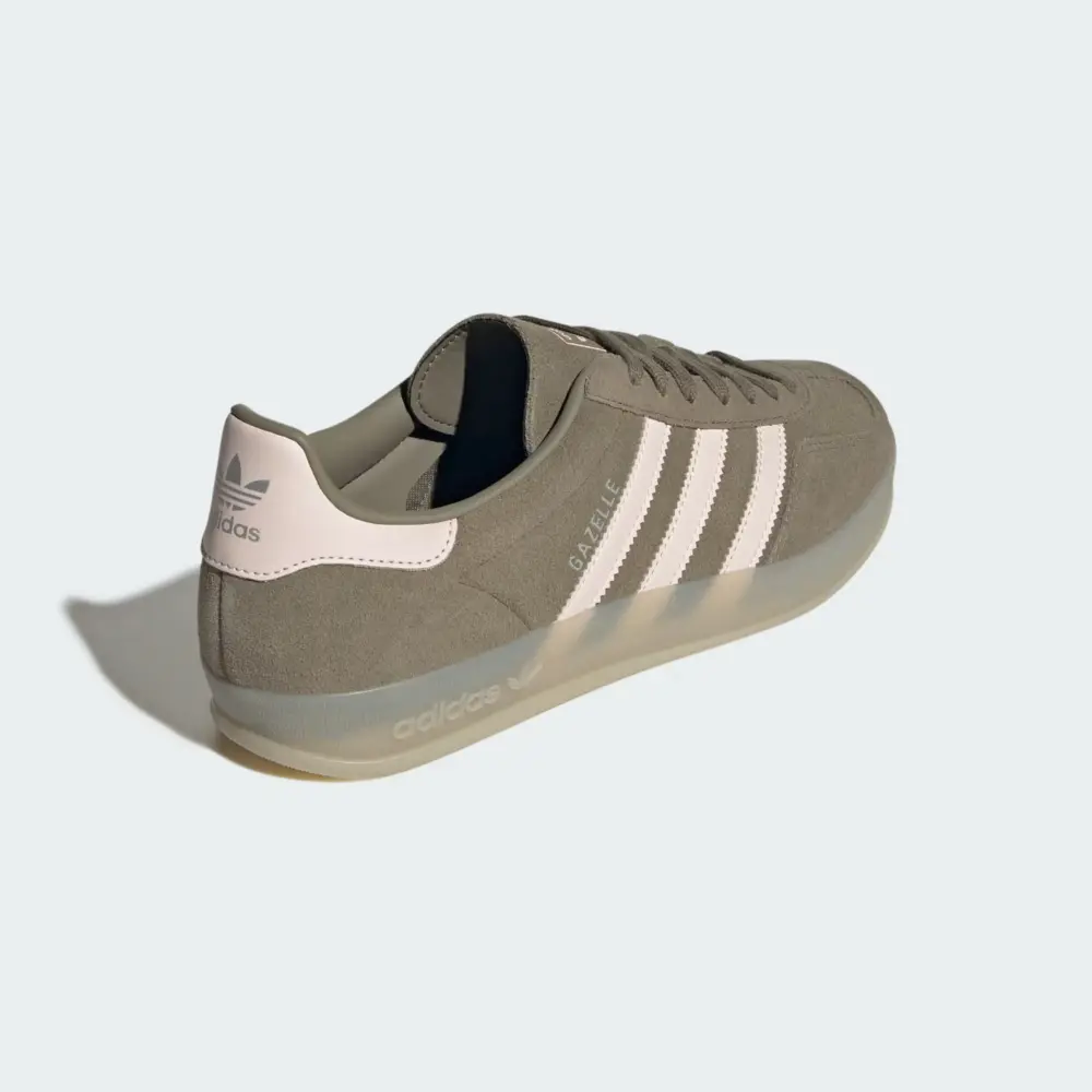Giày adidas Gazelle Indoor ‘Olive Strata’ IH9641 - Ảnh 4