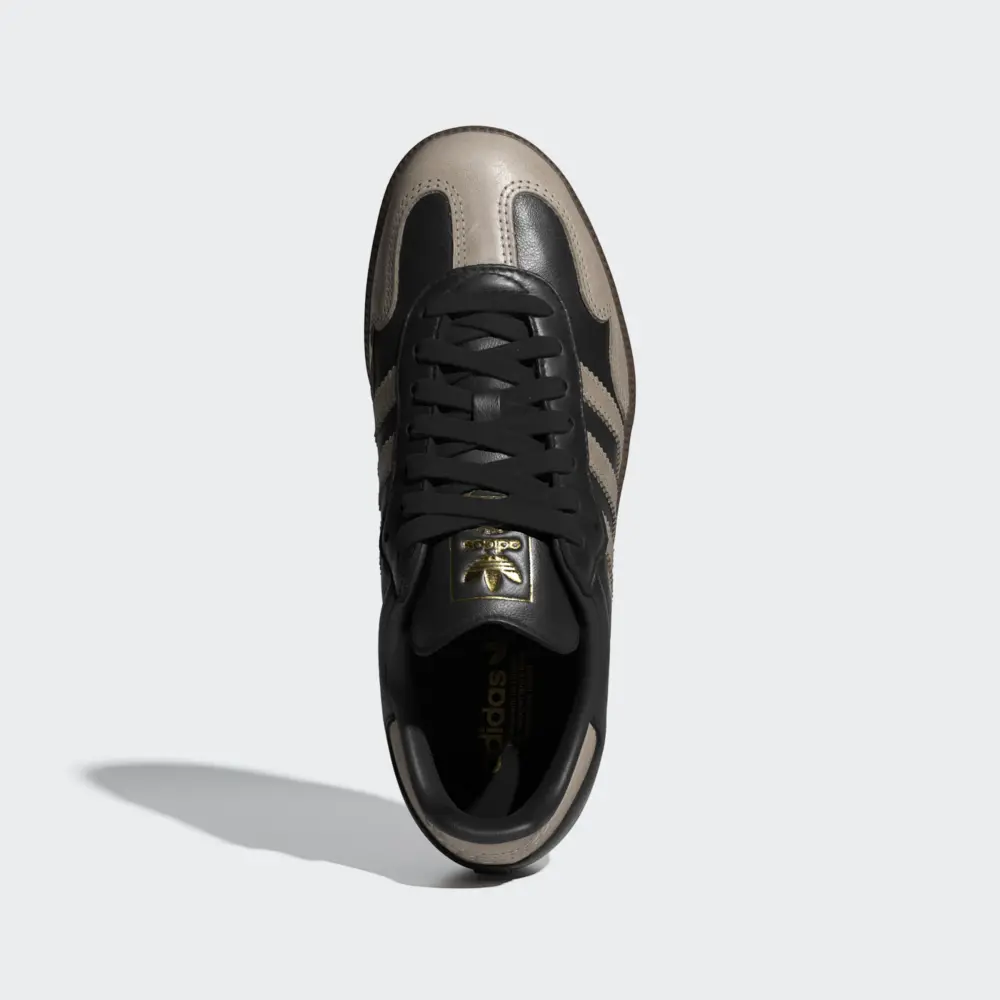 Giày adidas Samba OG ‘Core Black Beige Gold’ KJ0995 - Ảnh 8
