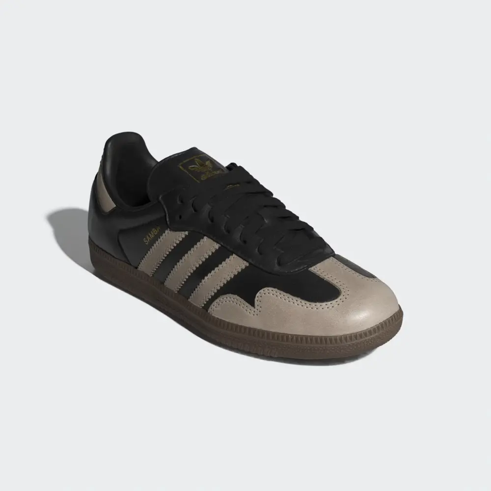 Giày adidas Samba OG ‘Core Black Beige Gold’ KJ0995 - Ảnh 6