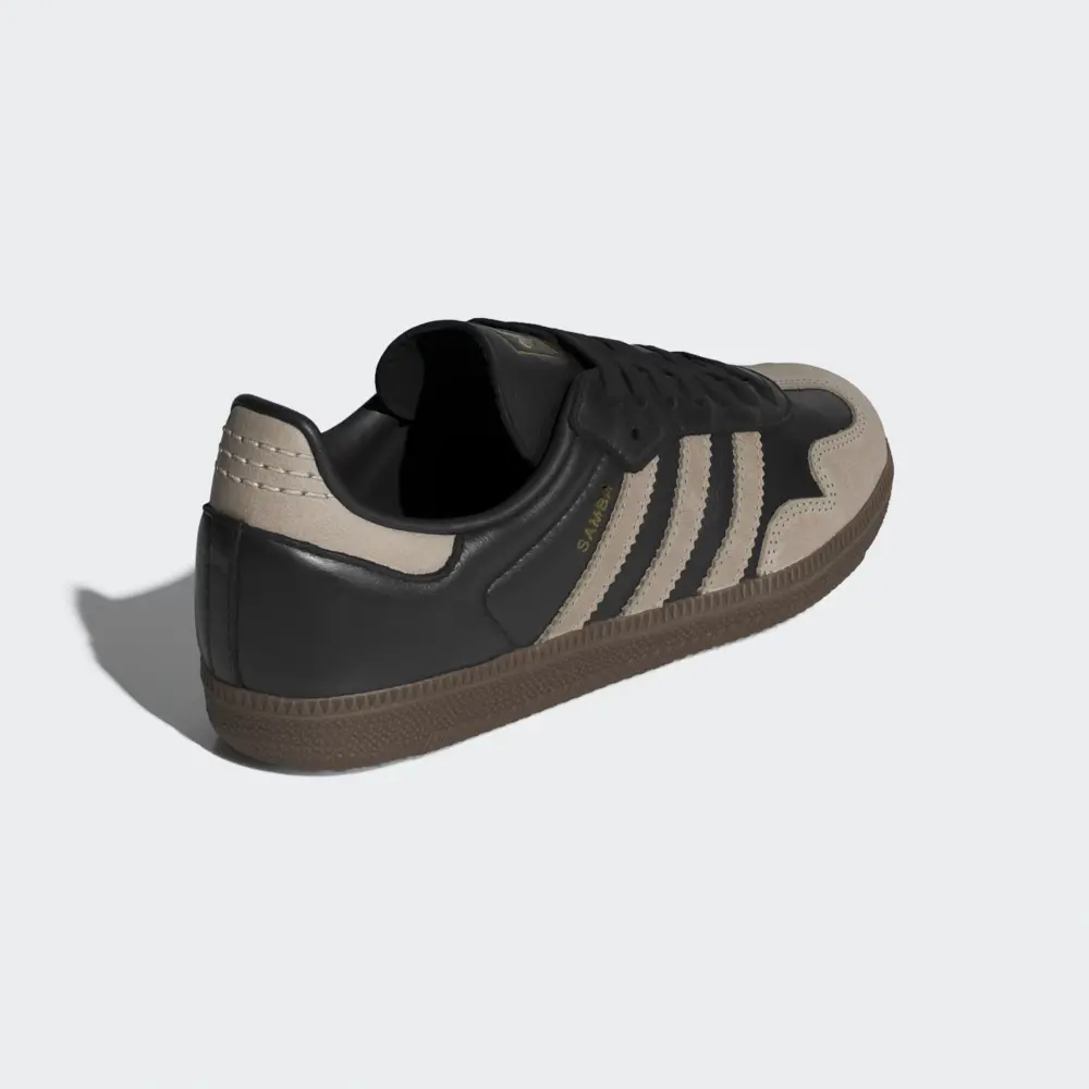 Giày adidas Samba OG ‘Core Black Beige Gold’ KJ0995 - Ảnh 7