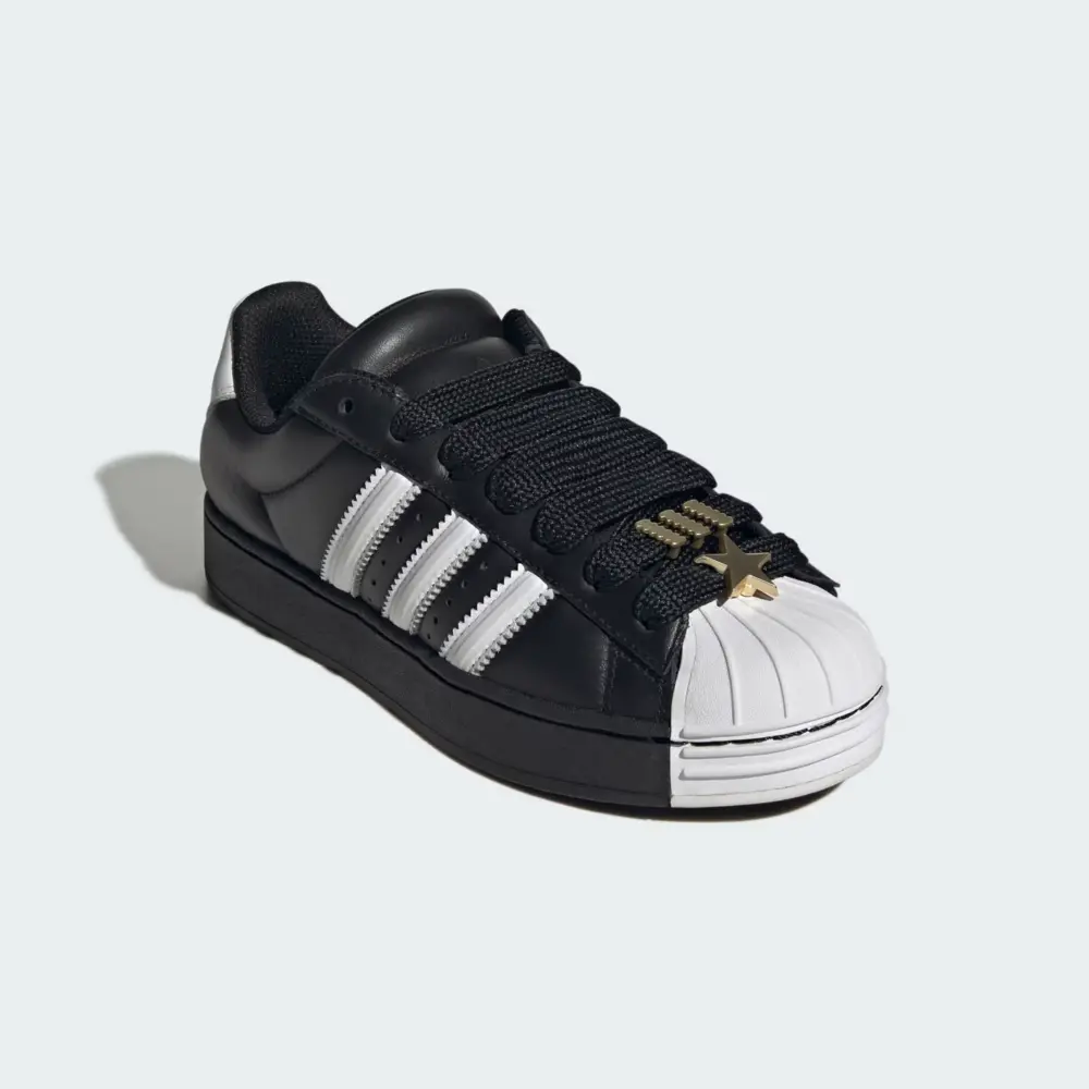Giày Adidas Superstar II 'Black' JR7444 - Ảnh 4