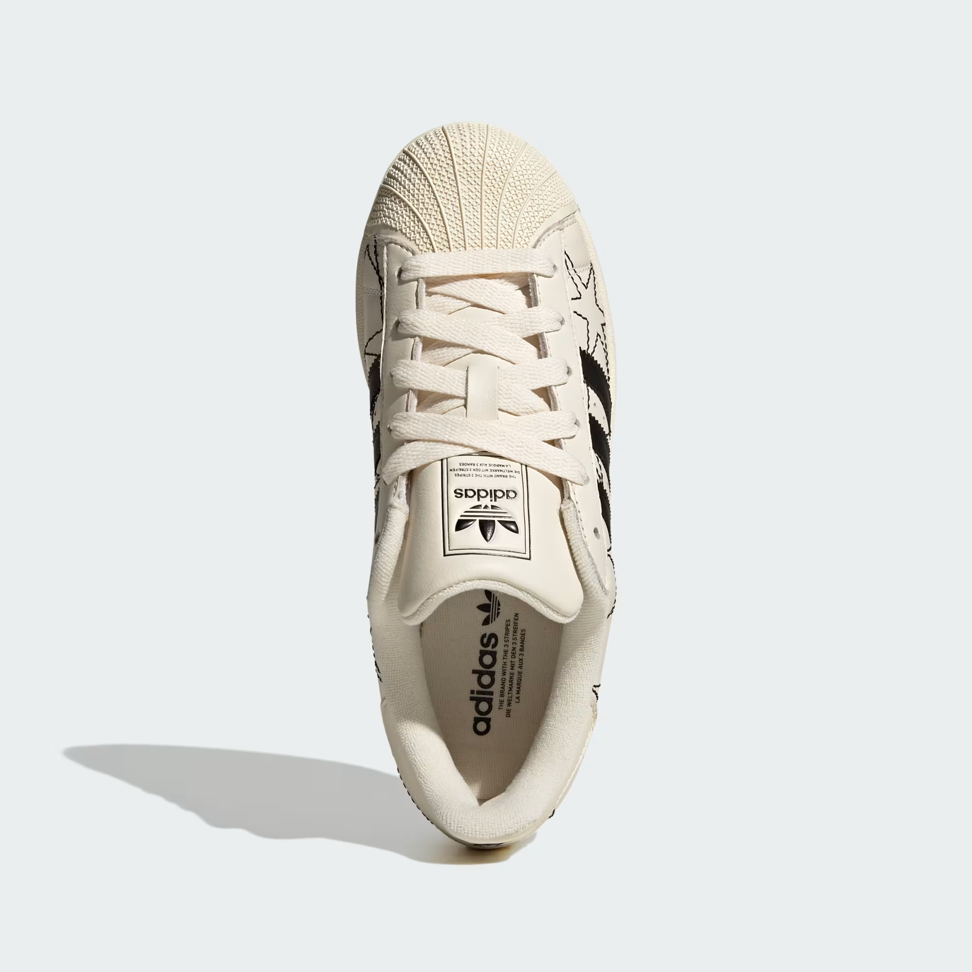 Alternative view of Giày adidas Superstar II ‘Cream White’ IH4123