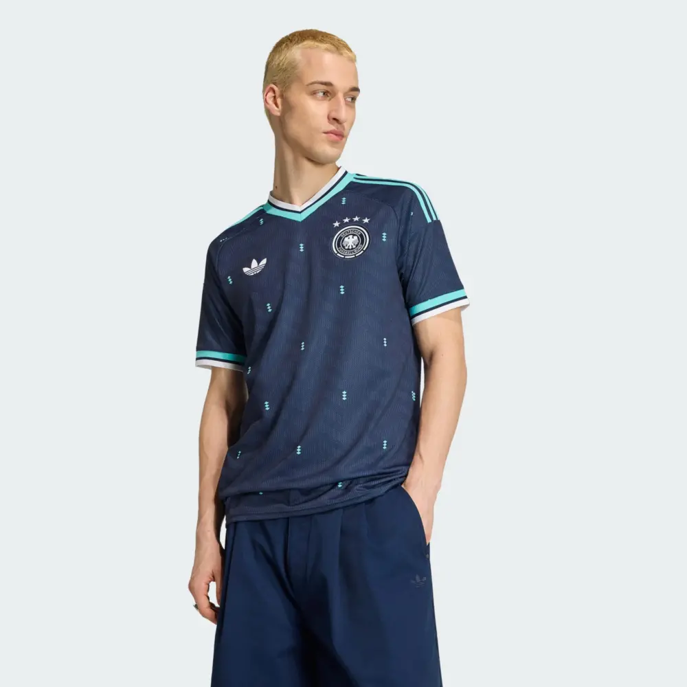 Áo Adidas Germany 26 Away Jersey 'Collegiate Navy' JN2074 - Ảnh 3