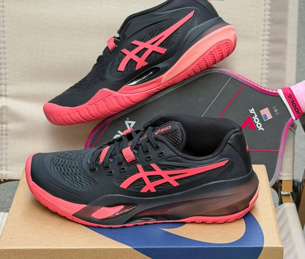 Giày ASICS GEL-RESOLUTION X 'BLACK' 1042A279-001 - Ảnh 4