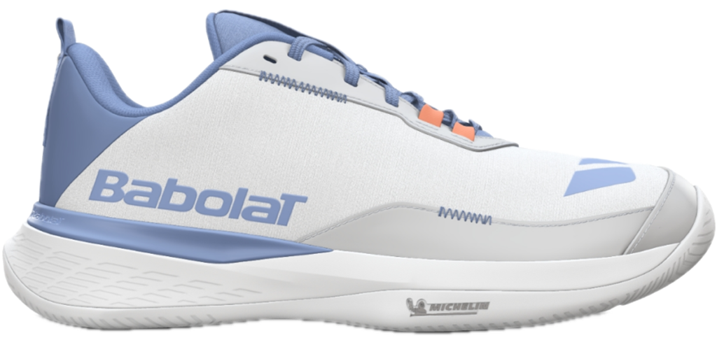 Giày Babolat SFX Evo All Court ‘White Blue’ 31S26556A-1112